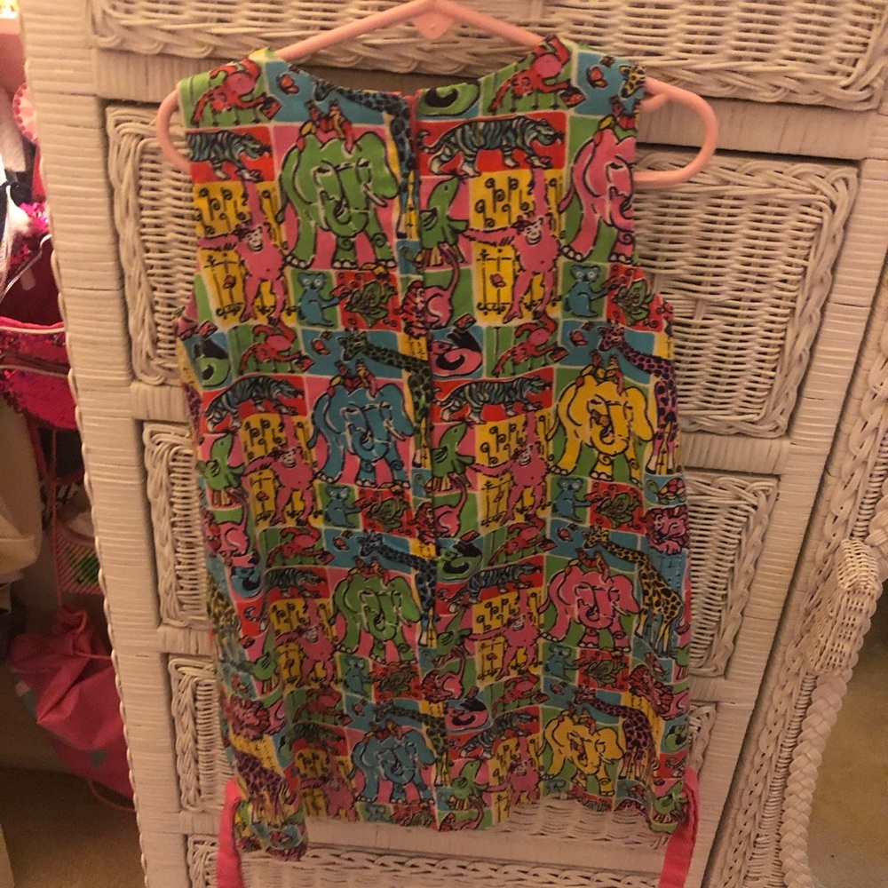 Girls size 6 Lilly Pulitzer animal dress